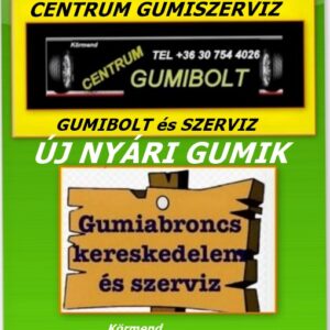 Gumiabroncs kereskedés és szerviz-új nyári gumik-centrum-gumiszerviz kormend-nyári gumi-gumibolt-es-szerviz-nyárigumik-