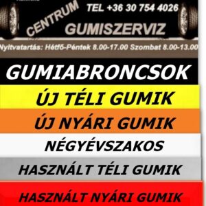 gumiabroncsok -téli gumik-nyári gumik-négyévszakos gumik-