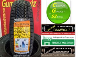 155 70R13 Tracmax négyévszakos gumi - 155 70r13 all season- 4 évszakos gumi -