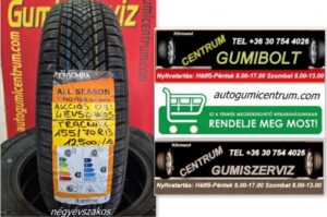 155 70R13 Tracmax négyévszakos gumi - 4 évszakos gumi -
