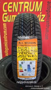 155 70R13 Tracmax négyévszakos gumi-all season gumik, egész évben, négyévszakos-négyévszakos-