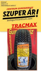 155 70r13 négyévszakos gumik- all season gumi- AS gumi-Tracmax négyévszakos gumi Trac Saver-all season-155 70r13