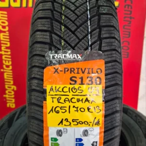165-70r13-tracmax-uj-teli-gumi - 165 70r13-tracmax-x-privilo s130- téli gumi