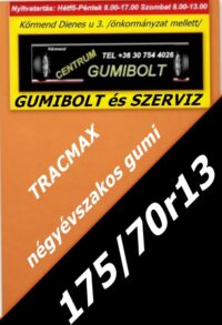175 70R13 Tracmax négyévszakos gumi-Tracmax négyévszakos gumi Trac Saver-all season