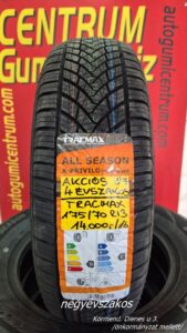 175 70R13 Tracmax négyévszakos gumi-all season gumik, egész évben, négyévszakos-négyévszakos-