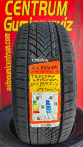 205 55R16 tracmax négyévszakos-all season gumi akciós áron - Autógumicentrum Körmend
