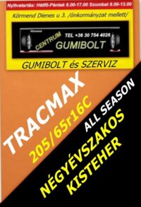 205 65R16C Tracmax új téli kisteher-C-s téli gumi-C-s téli kisteher-