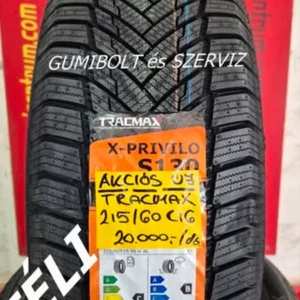 215 60r16 TRACMAX új téli gumi