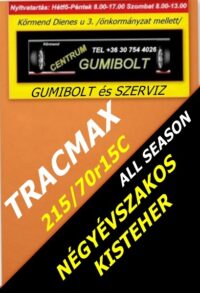 215 70r15C Tracmax új téli kisteher-C-s téli gumi-C-s téli kisteher-