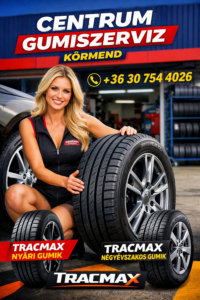 tracmax akcios új nyári-négyévszakos gumik - centrum gumiszerviz körmend - tracmax nyári- négyévszakos gumik -új Tracmax nyári gumi