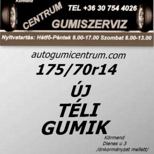 175 70r14 új téli gumik-téligumi-téli gumi-új gumik-új téli gumiabroncs-