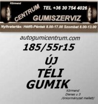 185 55r15 új téli gumik-téligumi-téli gumi-új gumik-új téli gumiabroncs-
