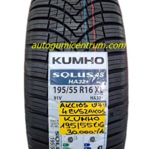 195 55r16 Kumho négyévszakos gumi