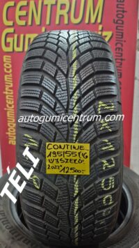 195/55r16 használt téli gumi Continental 2db