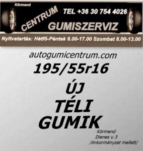 195 55r16 új téli gumik-téligumi-téli gumi-új gumik-új téli gumiabroncs-