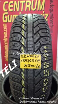 195/65r15 használt téli gumi Semperit 4db