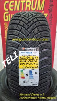 205 55r16 Hankook új téli gumi