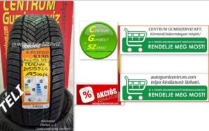 205 55r16 TRACMAX új téli gumi - új téli gumi.-tracmax x privilo s130-új téligumi-205 55r16
