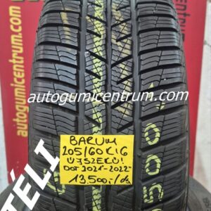 205/60r16 használt téli gumi Barum 4db