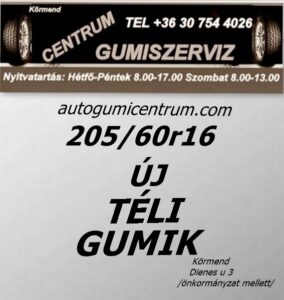 205 60r16 új téli gumik-téligumi-téli gumi-új gumik-új téli gumiabroncs-