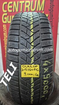 215/60r16 használt téli gumi Dunlop 4db