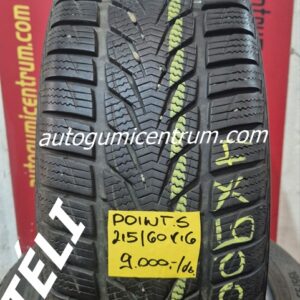 215/60r16 használt téli gumi Points. 4db
