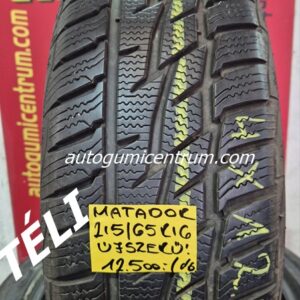 215/65r16 használt téli gumi Matador 4db