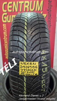 215/65r16 használt téli gumi Nexen 4db