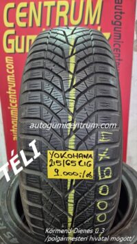 215/65r16 használt téli gumi Yokohama 4db