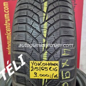 215/65r16 használt téli gumi Yokohama 4db