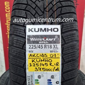225 45R18 KUMHO új téli gumi - Kumho WinterCraft WP52 225 45 R18 95V XL téli gumi