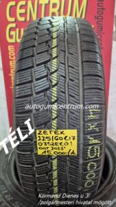 225/60r17 használt téli gumi 
