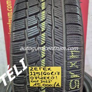 225/60r17 használt téli gumi Zeetex 4db