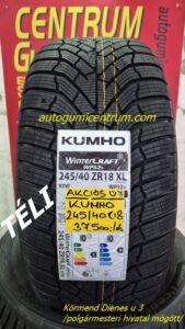 245/40R18 Kumho új téli gumi-