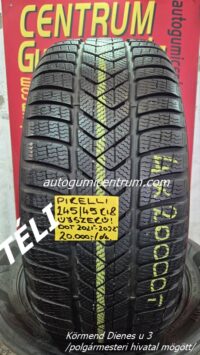 245/45r18 használt téli gumi Pirelli 4db
