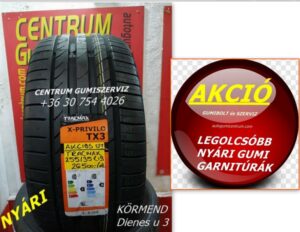 255 35r19 Tracmax akciós nyári gumi - Tracmax új akciós nyári gumi