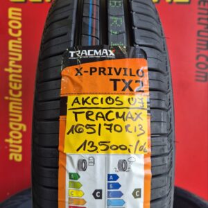 165 70R13 Tracmax akciós nyári gumi - 165 70R13 új akciós nyári gumi