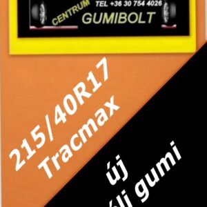 215 40R17 Tracmax téli gumi - új téli gumik - új nyári gumik - centrum gumiszerviz - gumibolt és szerviz