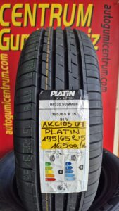 195 65R15 Platin nyári gumi - 195 65R15 Platin új nyári gumi - 195 65R15 Platin RP30 nyári nyári gumi -