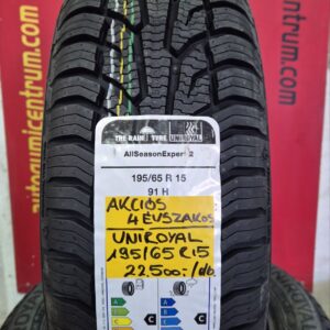 195 65R15 Uniroyal négyévszakos gumi- új akciós all season gumi - centrum gumiszerviz Körmend - autogumicentrum - vásárold meg -