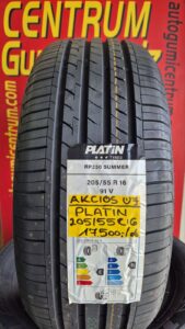 205 55R16 Platin nyári gumi - 205 55R16 akcios nyári gumi - 205 55R16 Platin RP330 summer nyári gumi -