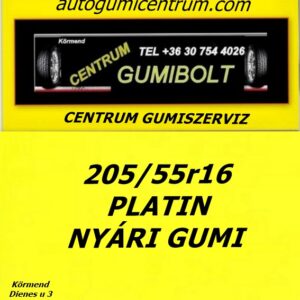 205 55R16 Platin nyári gumi
