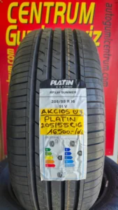 205 55R16 platin Gumiabroncsok Akciós Áron - Nyári Gumik