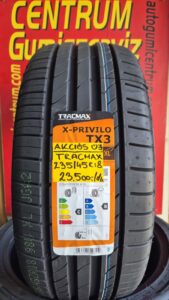 235 45r18 Tracmax akciós nyári gumik - 235 45r18 új akciós nyári gumik - Tracmax X Privilo TX3 235 45 R18 98W XL FR nyári gumi