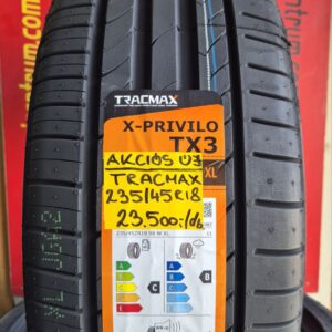 235 45r18 Tracmax akciós nyári gumik - 235 45r18 új akciós nyári gumik - Tracmax  X Privilo TX3 235 45 R18 98W XL FR nyári gumi