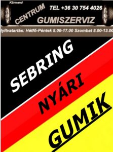 sebring nyári gumik - sebringnyárigumi - sebring summer - sebring road performance