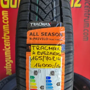 165 70R14 tracmax négyévszakos-all season gumi akciós áron - Autógumicentrum Körmend