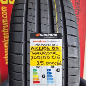 205 55r16 Hankook nyári gumi - 205 55r16 Hankook akcios nyári gumi - 205 55r16 Hankook ventus prime 4 -