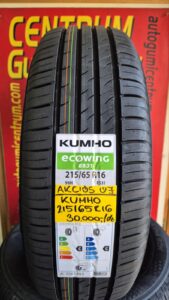 215 65R16 KUMHO nyári gumi - 215 65R16 KUMHO akcios nyári gumi - Kumho Ecowing ES31 215 65 R16 98H  
