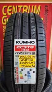 225 55R17 KUMHO ES31 nyári gumi - 225 55R17 KUMHO új nyári gumi - Kumho ECOWING ES31 225 55 R17 101W XL nyári gumi